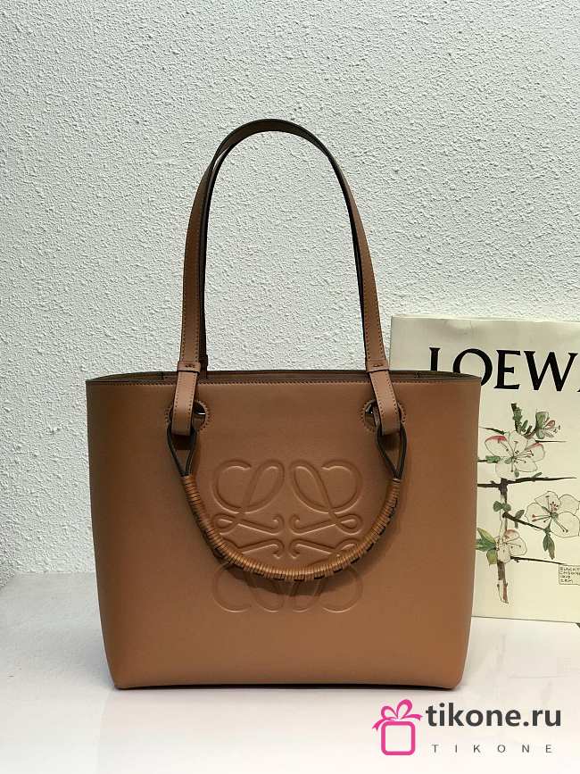 Loewe Shopping Bag Anagram Tote Caramel – 30 Cm - 1