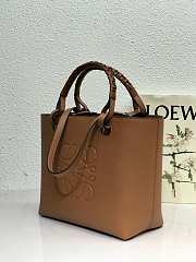 Loewe Shopping Bag Anagram Tote Caramel – 30 Cm - 5