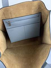 Loewe Buckle Tote Handbag Embossed Anagram Light Blue – 36x33x17 cm - 5