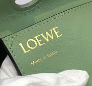 Loewe Anagram Tote Print Classic Pattern Mint – 29x14x25 cm - 6