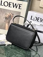 Loewe Goya Mini bag in silk calfskin Black – 18.5x12.5x6 cm  - 6