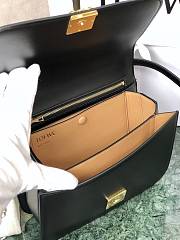 Loewe Goya Medium bag in silk calfskin Black – 23x15x6.5 cm - 2