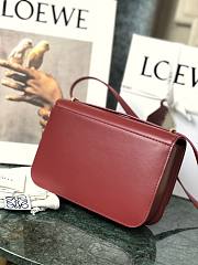 Loewe Goya Medium bag in silk calfskin Red – 23x15x6.5 cm - 3