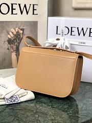 Loewe Goya Mini bag in silk calfskin Warm Desert  – 18.5x12.5x6 cm - 3