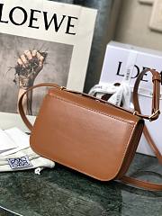 Loewe Goya Mini bag in silk calfskin Tan – 18.5x12.5x6 cm - 3