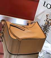 Loewe Hammock Tote Bag In Calfskin Tan – 29x14x26 cm - 2