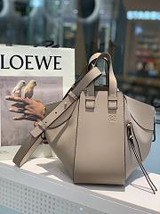 Loewe Hammock Tote Bag In Calfskin Sand – 29x14x26 cm - 1