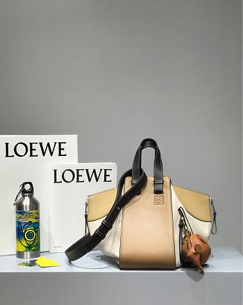 Loewe Hammock Tote Bag In Calfskin Yellow – 29x14x26 cm