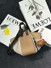 Loewe Hammock Tote Bag In Calfskin Yellow – 29x14x26 cm - 6