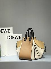 Loewe Hammock Tote Bag In Calfskin Yellow – 29x14x26 cm - 2