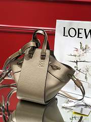 Loewe Hammock Mini Tote Bag In Calfskin Sand – 19.5x17x11 cm - 5