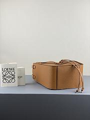 Loewe Hammock Mini Tote Bag In Calfskin Tan – 19.5x17x11 cm - 5