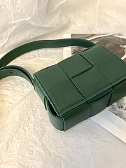 Bottega Veneta Mini Cassette 6 Grid Electric Grass Green - 12×8×4cm cm - 3