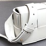 Bottega Veneta Belt Cassette Lambskin White – 44049 - 17.5x9.5x5 cm - 6