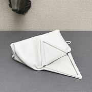 Bottega Veneta Sheepskin triangle Handbag White – 44050 – 32x18 cm - 4