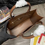 Dolce & Gabbana Calfskin DG Daily Shopper Brown – 36x28.5x13 cm - 5