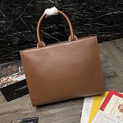 Dolce & Gabbana Calfskin DG Daily Shopper Brown – 36x28.5x13 cm - 2