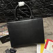 Dolce & Gabbana Calfskin DG Daily Shopper Black – 36x28.5x13 cm - 2
