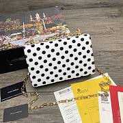 Dolce & Gabbana DG Girls Polka dots Chain Bag White - 1311– 21x5x13.5 cm - 4