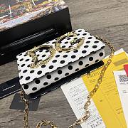 Dolce & Gabbana DG Girls Polka dots Chain Bag White - 1311– 21x5x13.5 cm - 3