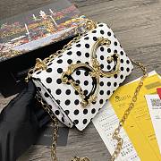 Dolce & Gabbana DG Girls Polka dots Chain Bag White - 1311– 21x5x13.5 cm - 2