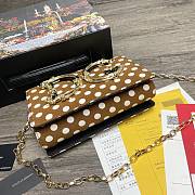 Dolce & Gabbana DG Girls Polka dots Chain Bag Brown - 1311– 21x5x13.5 cm - 2