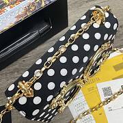 Dolce & Gabbana DG Girls Polka dots Chain Bag Black - 1311– 21x5x13.5 cm - 4