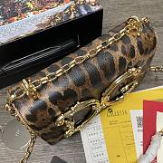 Dolce & Gabbana DG Girls Nappa Leopard Chain Bag Black - 1311– 21x5x13.5 cm - 4