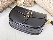 Dior Bobby Bag Black Box Cowhide Plain Weave Black – 22x17x6 cm - 2