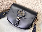 Dior Bobby Bag With Oblique Strap Black –  27cm - 2