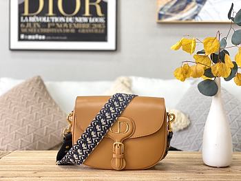Dior Bobby Bag With Oblique Strap Deep Yellow – 27cm