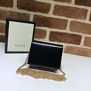 Gucci Horsebit 1955 Wallet With Chain Black - 623180 – 11x8.5x3 cm - 5