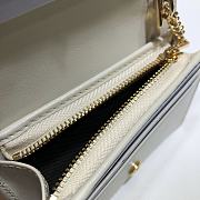 Gucci Horsebit 1955 Wallet With Chain White - 623180 – 11x8.5x3 cm - 6