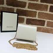 Gucci Horsebit 1955 Wallet With Chain White - 623180 – 11x8.5x3 cm - 5