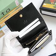 Gucci Horsebit 1955 Wallet Black/Ebony GG Supreme - 621887 – 11x8.5x3 cm - 2