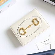 Gucci Horsebit 1955 Wallet White - 621887 – 11x8.5x3 cm - 1