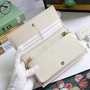 Gucci Horsebit 1955 Long Wallet With Chain White - 621892 – 19x10x4 cm - 3