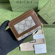 Gucci Horsebit 1955 Card Case Brown - 658549 – 11.5x8.5x3 cm - 2