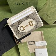 Gucci Horsebit 1955 Card Case White - 658549 – 11.5x8.5x3 cm - 1