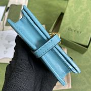 Gucci Jackie1961 Wallet Blue - 645536 – 11× 8.5x 3 cm - 3