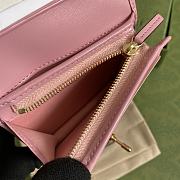 Gucci Jackie1961 Wallet Pink - 645536 – 11× 8.5x 3 cm - 4