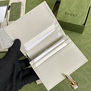 Gucci Jackie1961 Wallet White - 645536 – 11× 8.5x 3 cm - 2