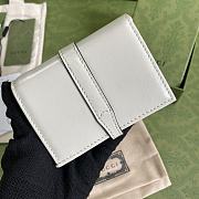Gucci Jackie1961 Wallet White - 645536 – 11× 8.5x 3 cm - 3