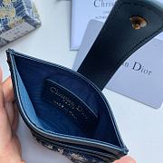 Dior Slender and Compact Dior Oblique Card Holder – D2162  - 3