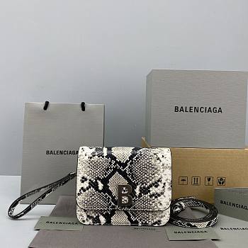 Balenciaga Square Bag  Snake brown – 92951 – 18x14x10cm