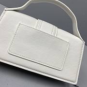 Jacquemus Bamnino Crossbody Bag Frosted White - 2056 - 18x6x7cm - 3