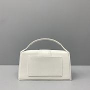 Jacquemus Bamnino Crossbody Bag Frosted White - 2056 - 24x13x7cm - 3