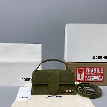 Jacquemus Bamnino Crossbody Bag Frosted Green - 2056 - 18x6x7cm
