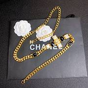 Chanel Metal And Precious Resin Gold, Pearl White And Black - 4