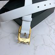 YSL Letter Buckle Gold White – 30mm - 6